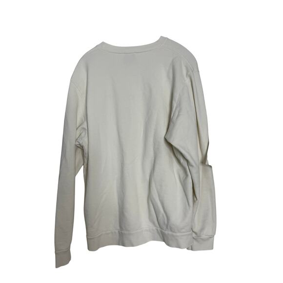 Ciao Lucia Tennis Sweatshirt Skirt Set Women's Large Ivory Clay Orange Trim - Picture 2 of 8